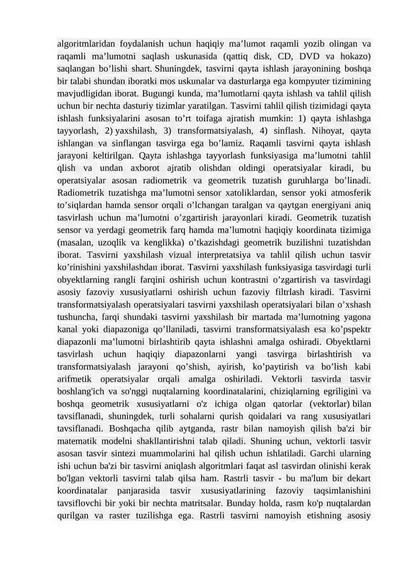 Raqamli tasvirlarni qayta ishlashni instrumental dasturiy ta’minotlari 2