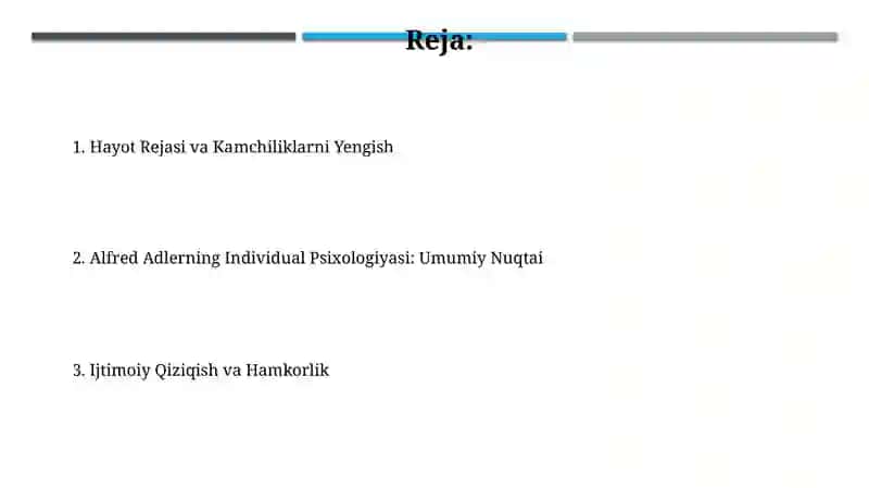 Alfred Adler individual psixologiyasi 2
