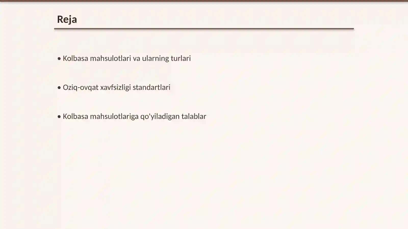 Kolbasa mahsulotlari va ularning turlari 2