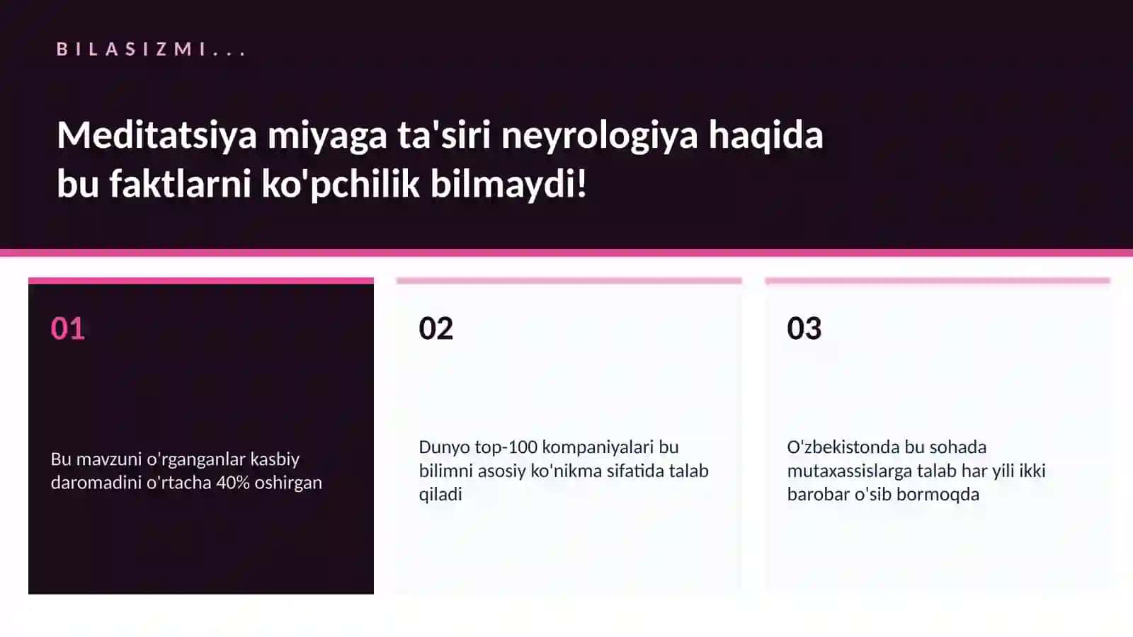 NEYROTEXNOLOGIYA VA MIYA 2