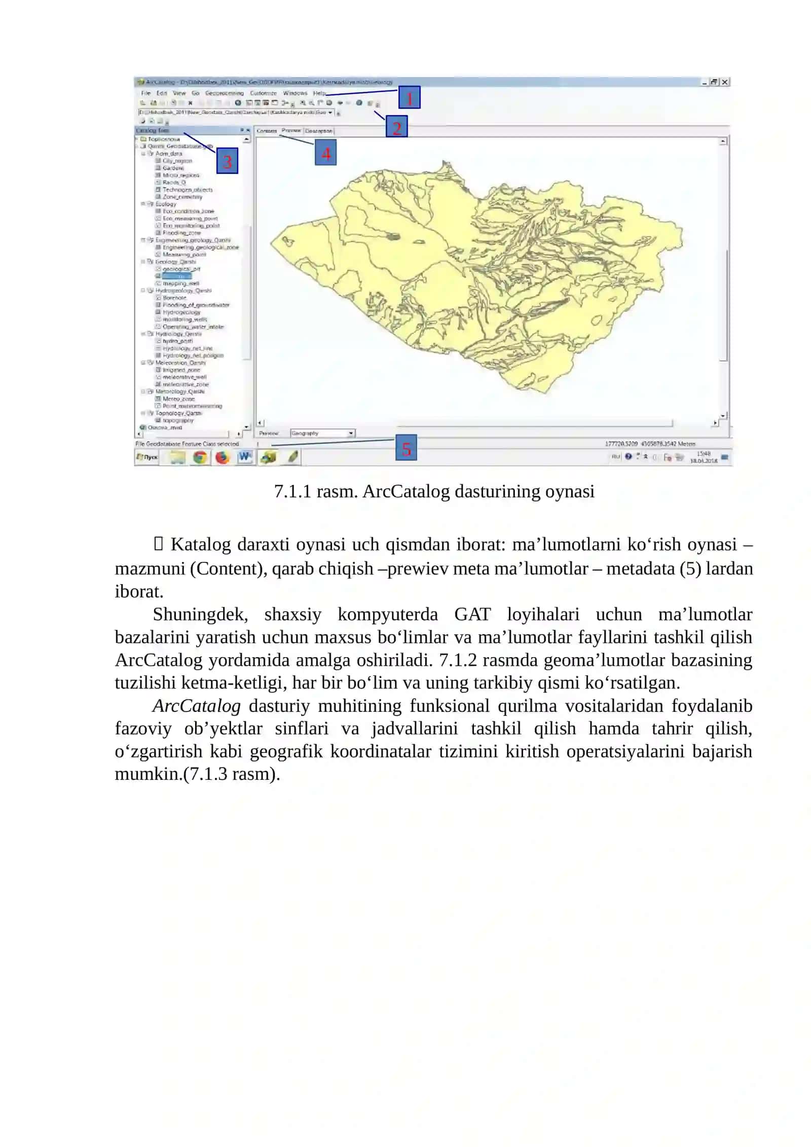 GEOINFORMASION TIZIMLARINING ASOSIY DASTURIY VOSITALARI 2