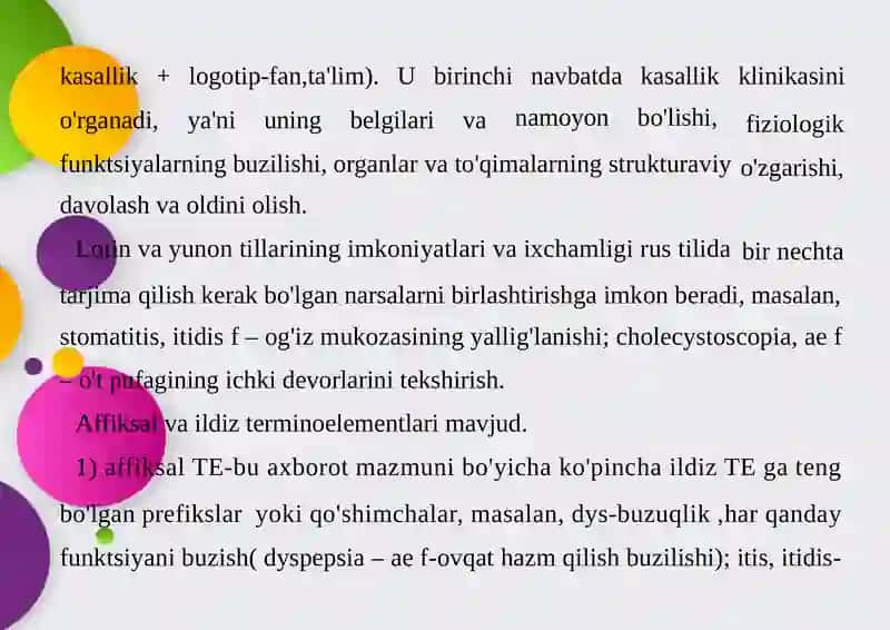 KLINIK IBORALAR VA ATAMALAR 2