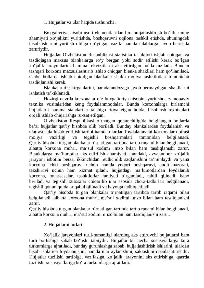 INVENTARIZATSIYA O‘TKAZISH VA NATIJANI RASMIYLASHTIRISH TARTIBI 2
