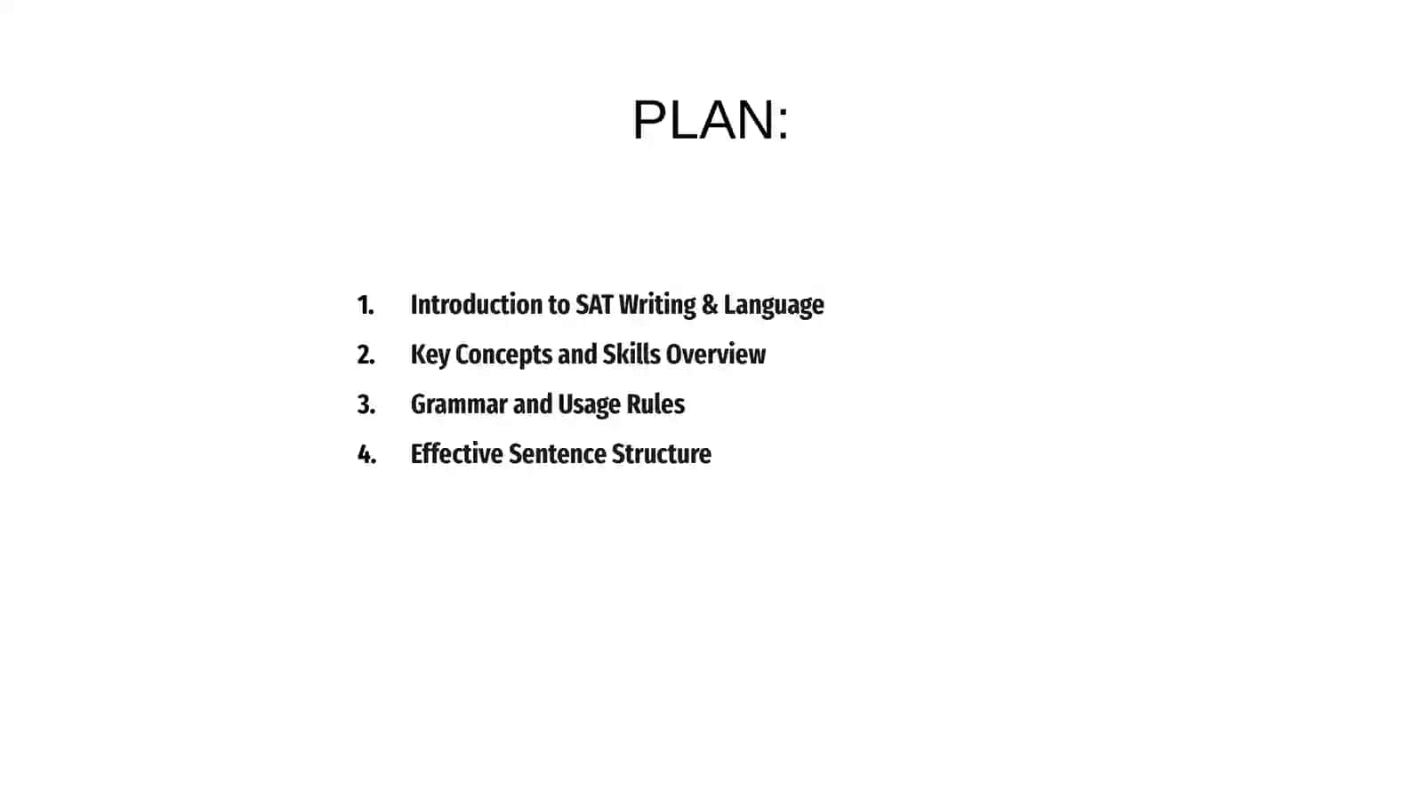 SAT 7-dars Slayd (Writing & Language) 2
