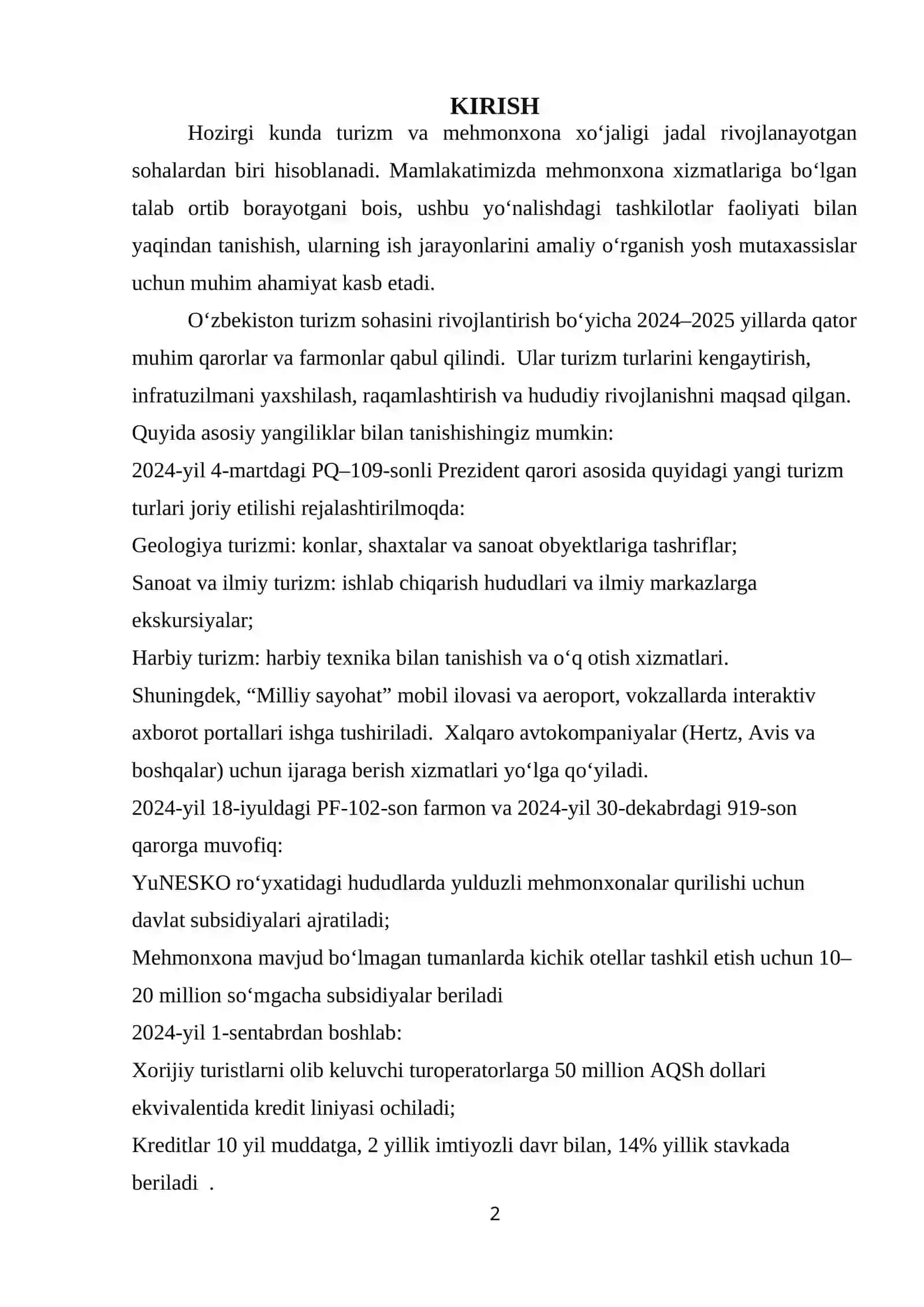 PLATINUM MEHMONXONASI (Sherzod Amirxon Hamkor MCHJ) 2