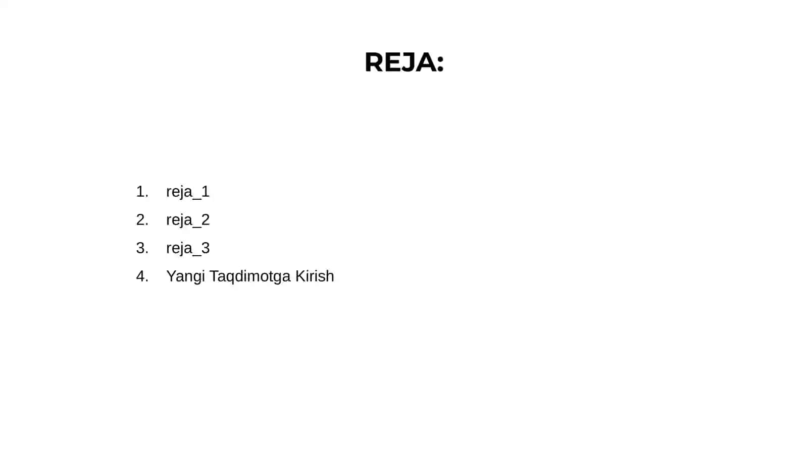 Yangi Taqdimot 2