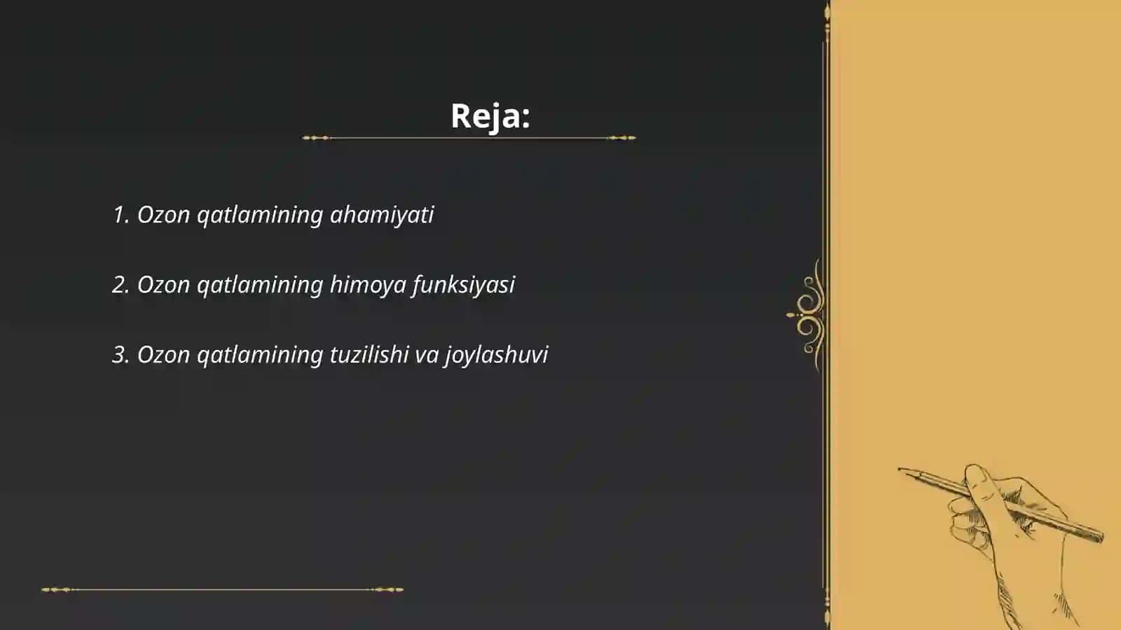 Ozon qatlamining yemirilishi va va uning salbiy oqibatlari 2