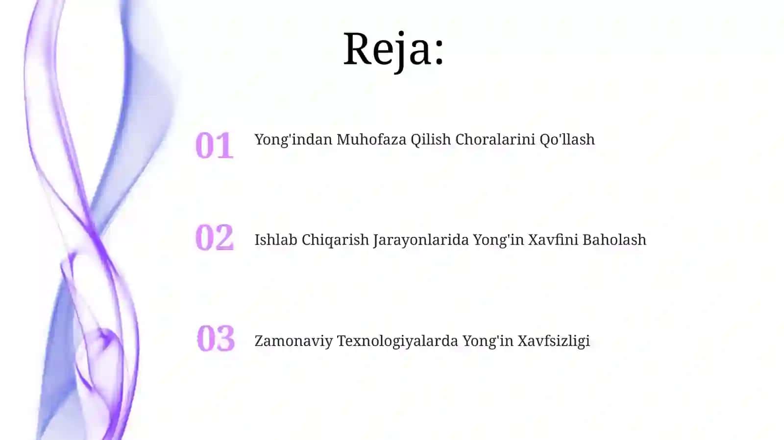 Yong'indan Muhofaza Qilish Choralarini Qo'llash 2