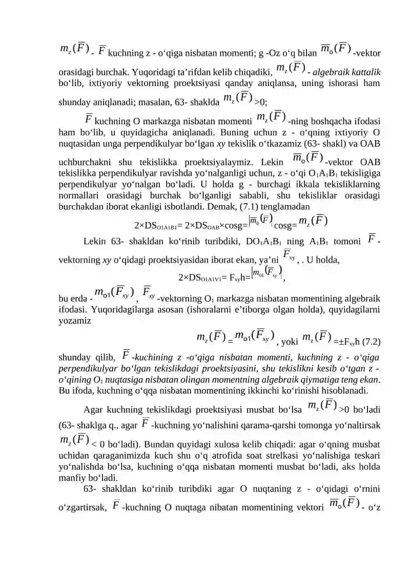 Kuchlar sistemasi 2