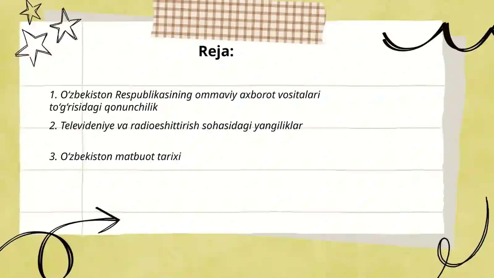 O‘zbekiston Respublikasining ommay axborot vositalari 2