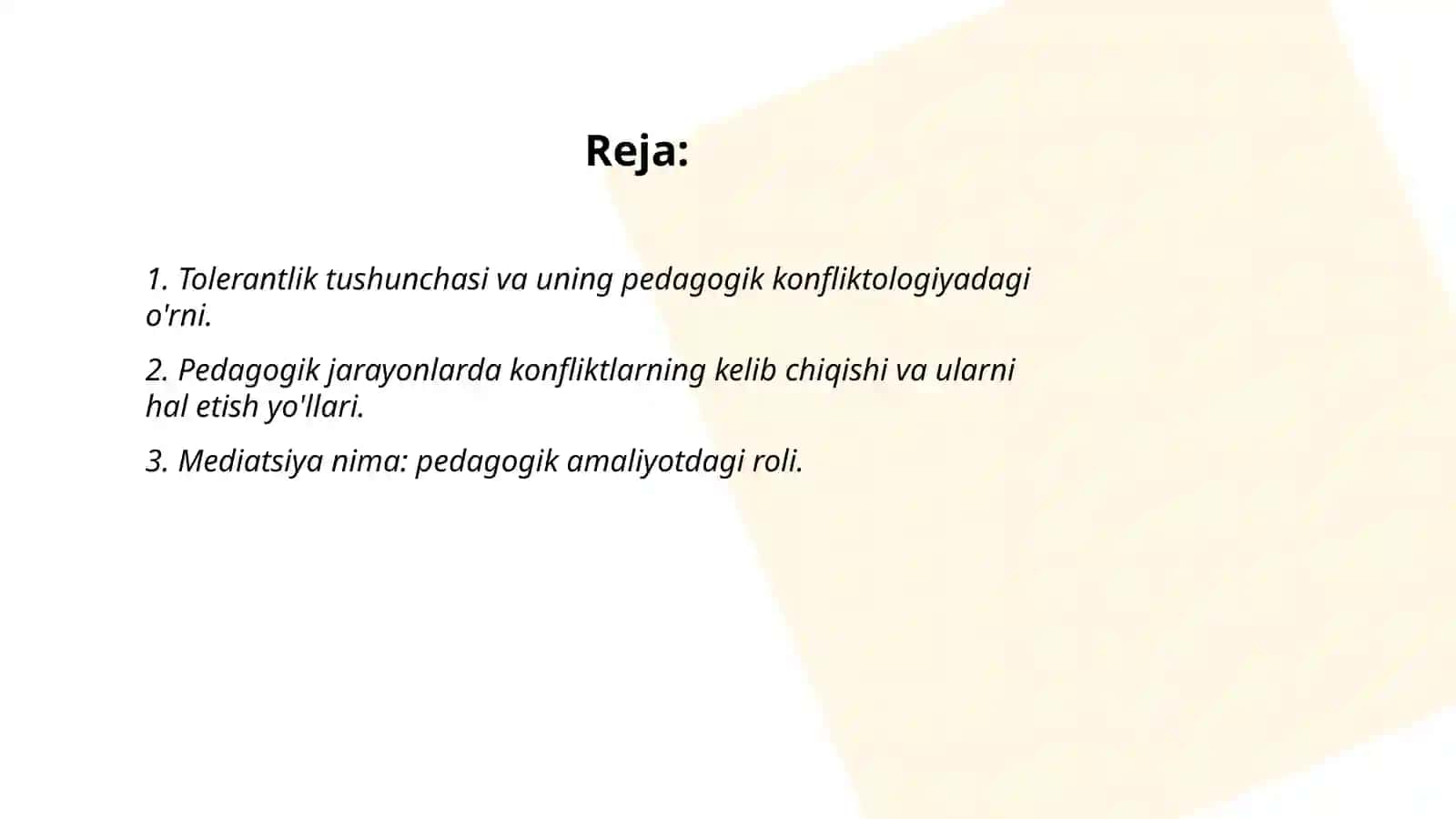 Pedagogik konfliktologiyada tolerantlik tushunchasi va mediatsiya qoidalari 2