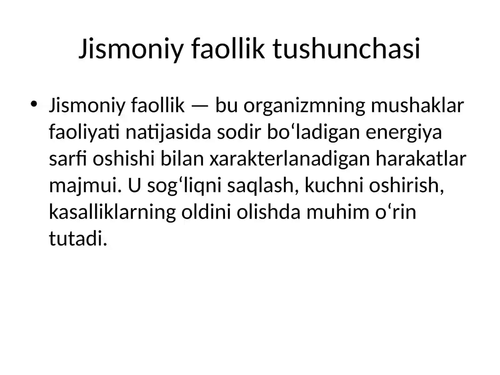 Reabilitatsiya fanidan taqdimot 2