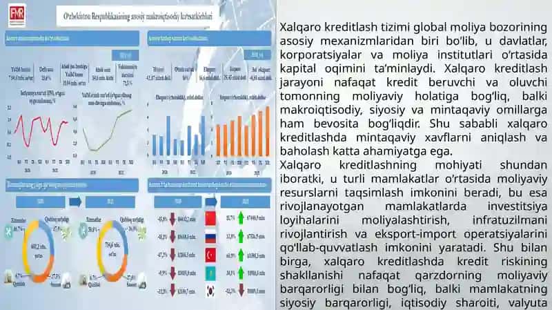 Xalqaro kreditlash va mintaqaviy xavf tahlili 2