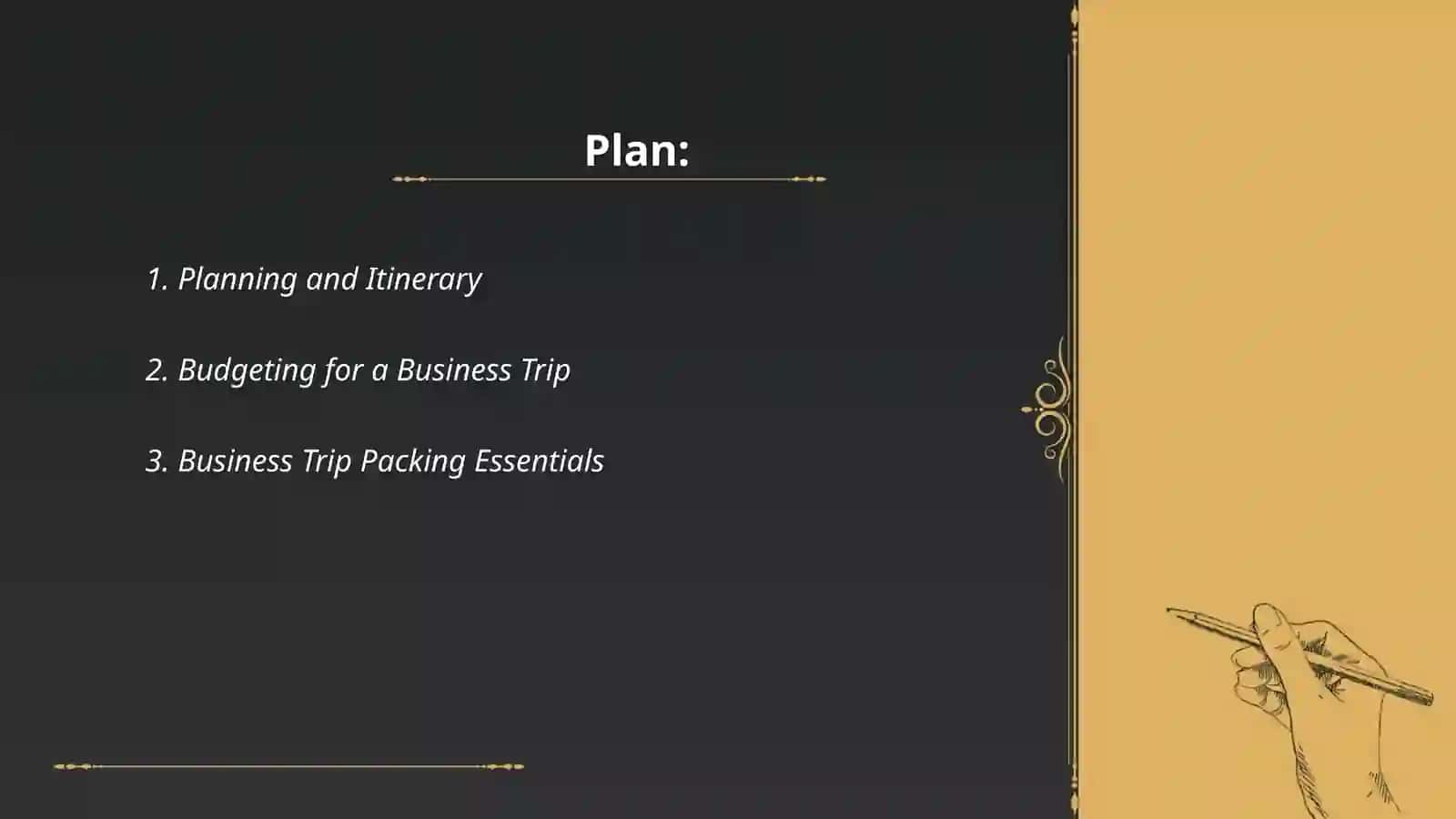 Business Trip Planning Guide 2