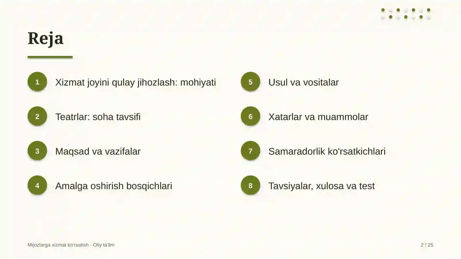 teatrlarda xizmat ko'rsatish joyini mijozlarga qulay jihozlash 4876 2
