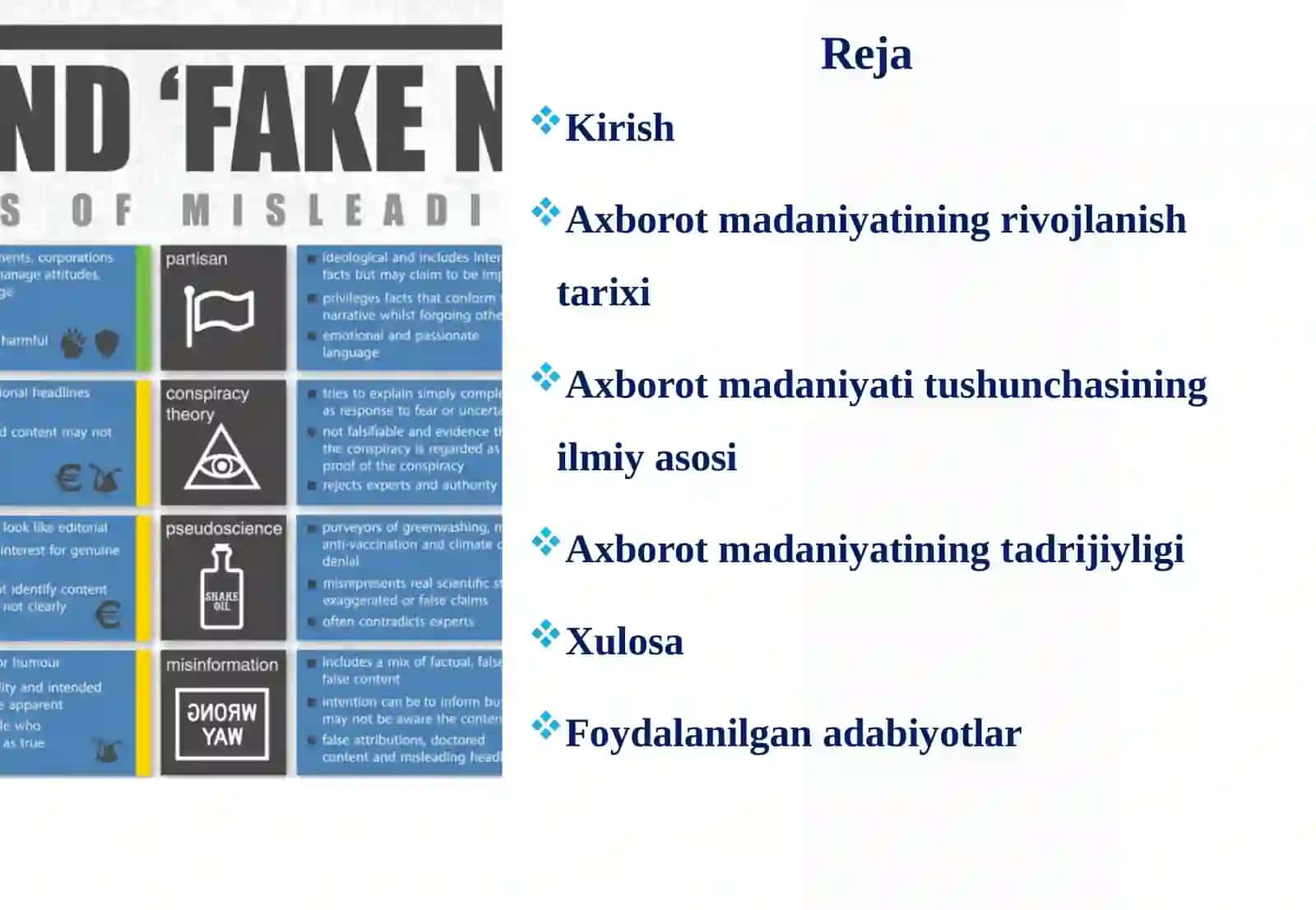Mediasavodxonlik va axborot madaniyatining tadrijiyligi va kelib chiqish ahamiyati. 2