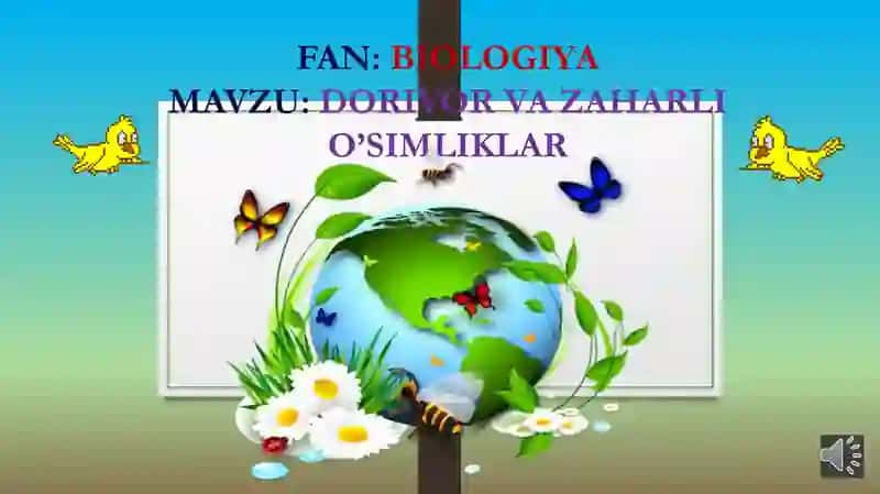 BIOLOGIYAFANIDAN TAYYORLAGAN TAQDIMOTI 2