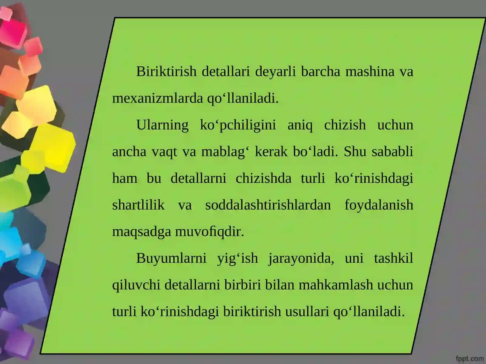 9-sinf tasviriy san’at darsligi asosida 21-22-mavzu: 21-§. Ajraladigan va ajralmaydigan birikmalar 2
