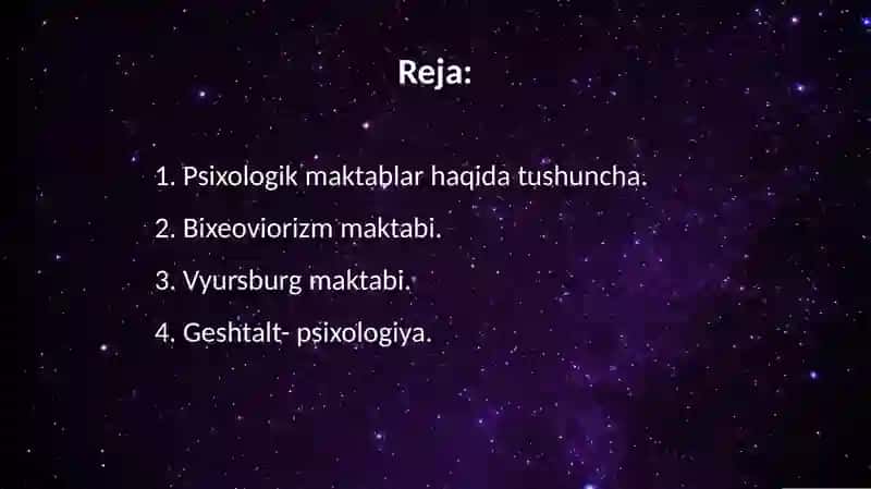 Psixologik maktablarning yuzaga kelishi tarixi 2