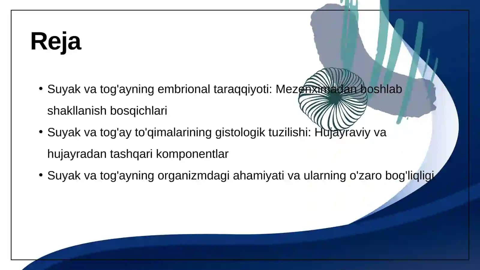 Suyak va Tog'ay Taraqqiyoti 2