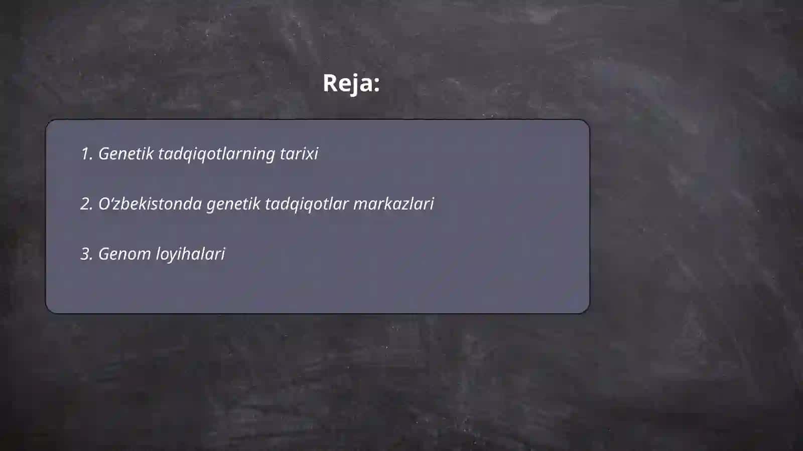Genetik tadqiqotlarning tarixi 2