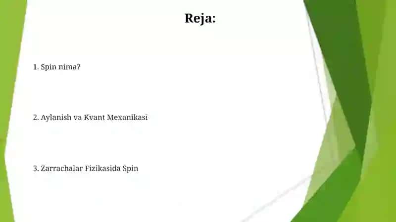 Elementar zarrachalar spini 2