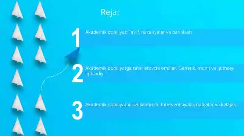 Akademik qobiliyat muammosi 2