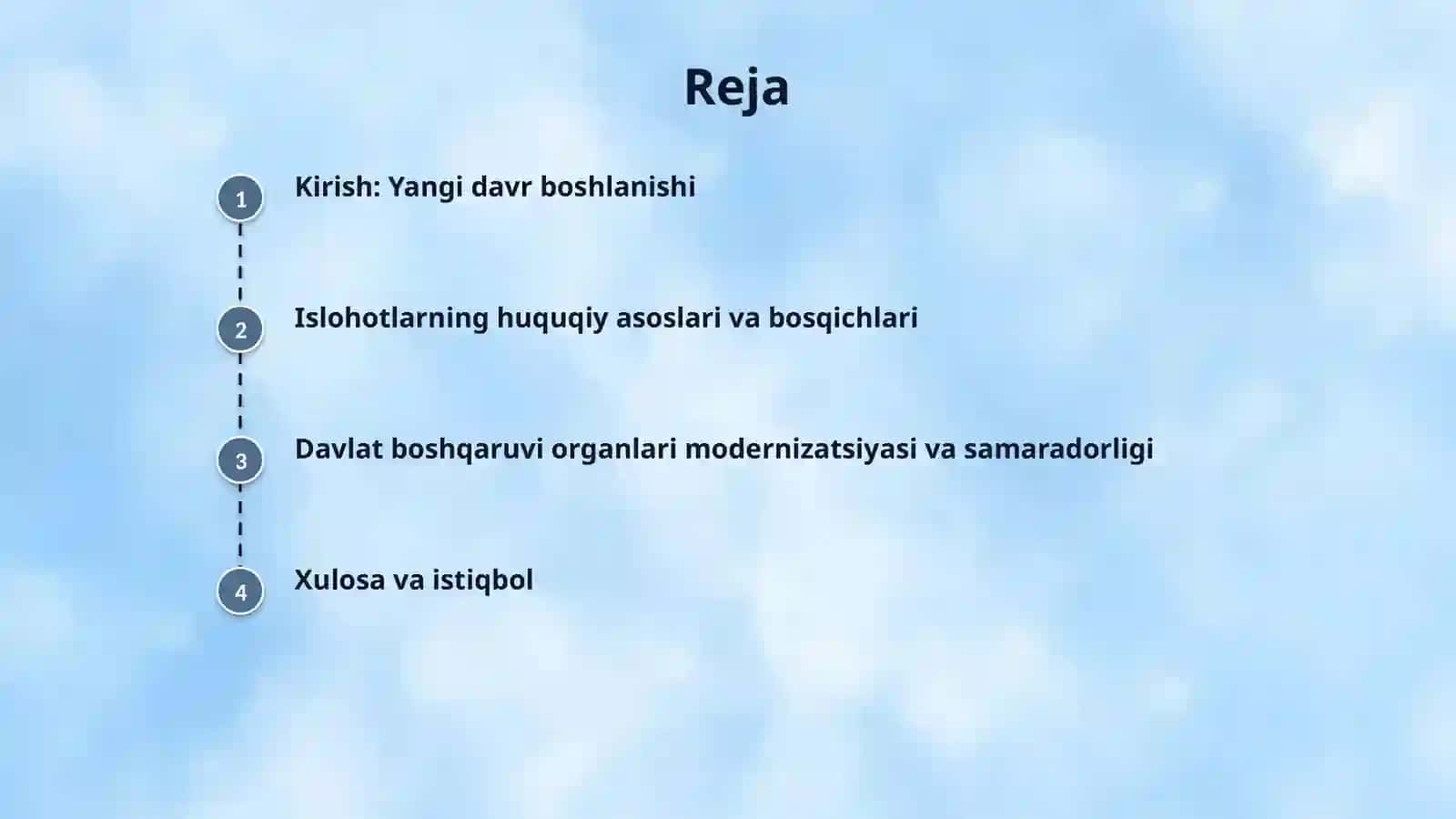 Oʻzbekiston mustaqillik yillarida(1991-2026) davlat boshqaruvi tizimida amalga oshirilgan islohotlar. 2