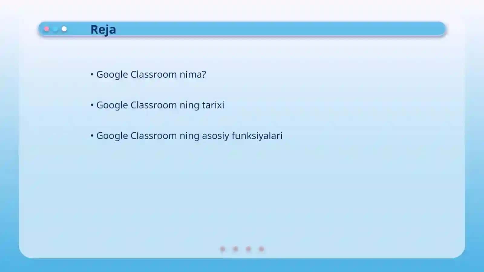 Google classroom va uning imkoniyatlari 2