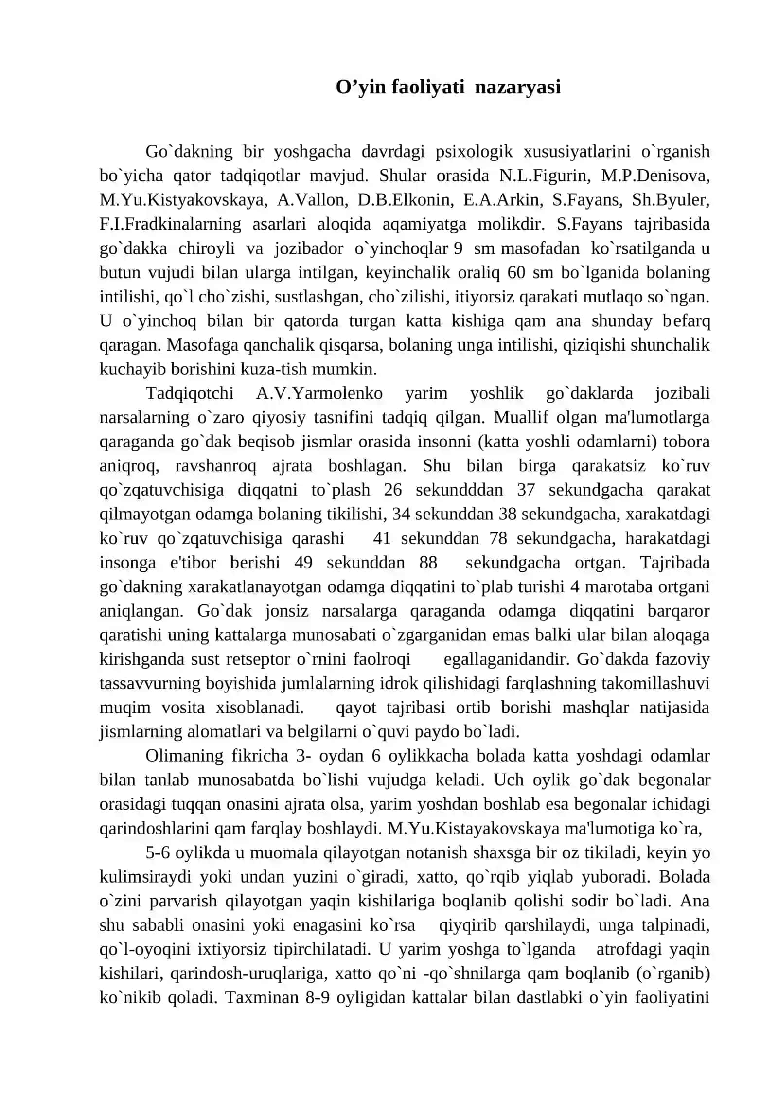 O’YIN MAKTABGACHA TA’LIM YOSHIDAGI BOLALARNING YETAKCHI FAOLIYAT SIFATIDA 2