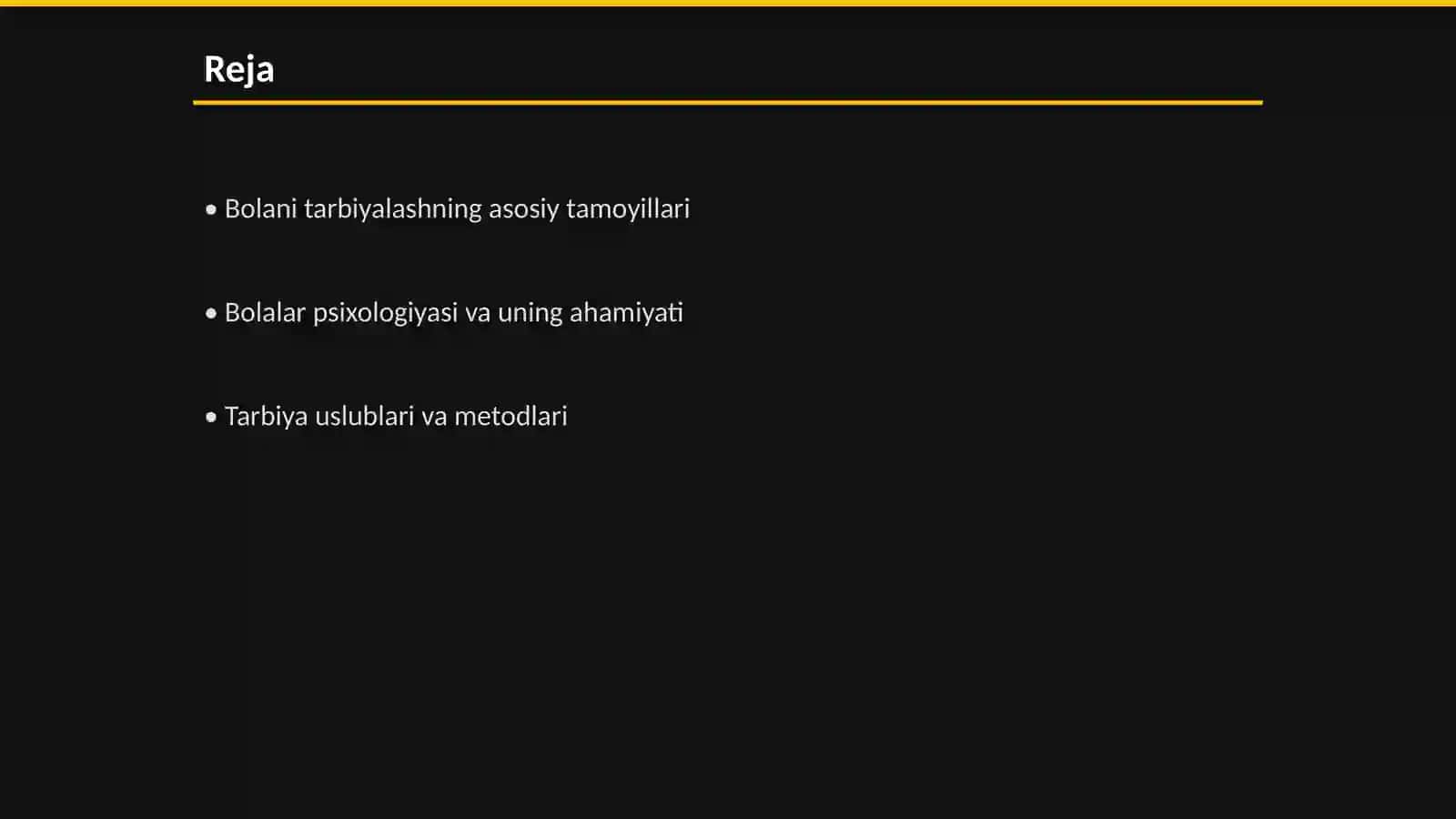 Bolani tarbiyalash sanati 2
