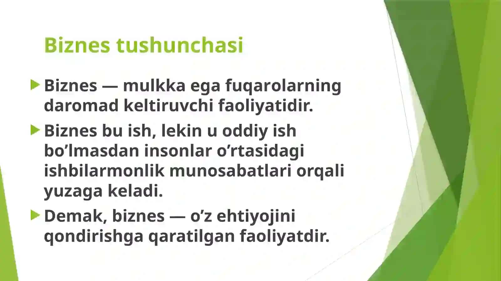 Biznes va texnologiyaning kombinatsiyasi 2