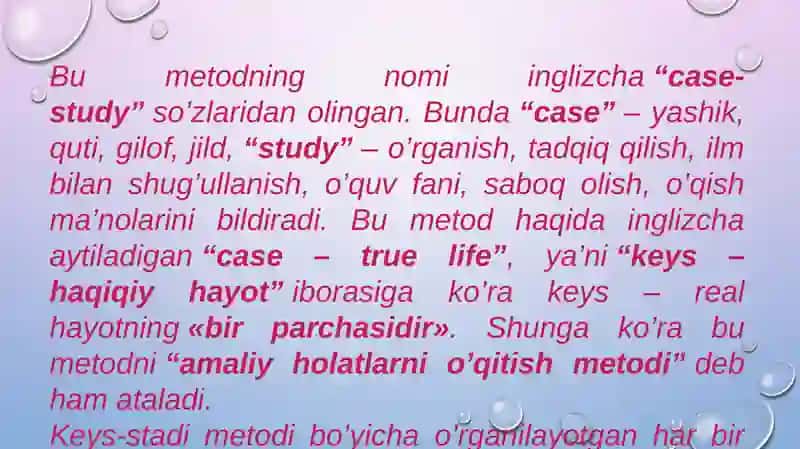 Keys study 2