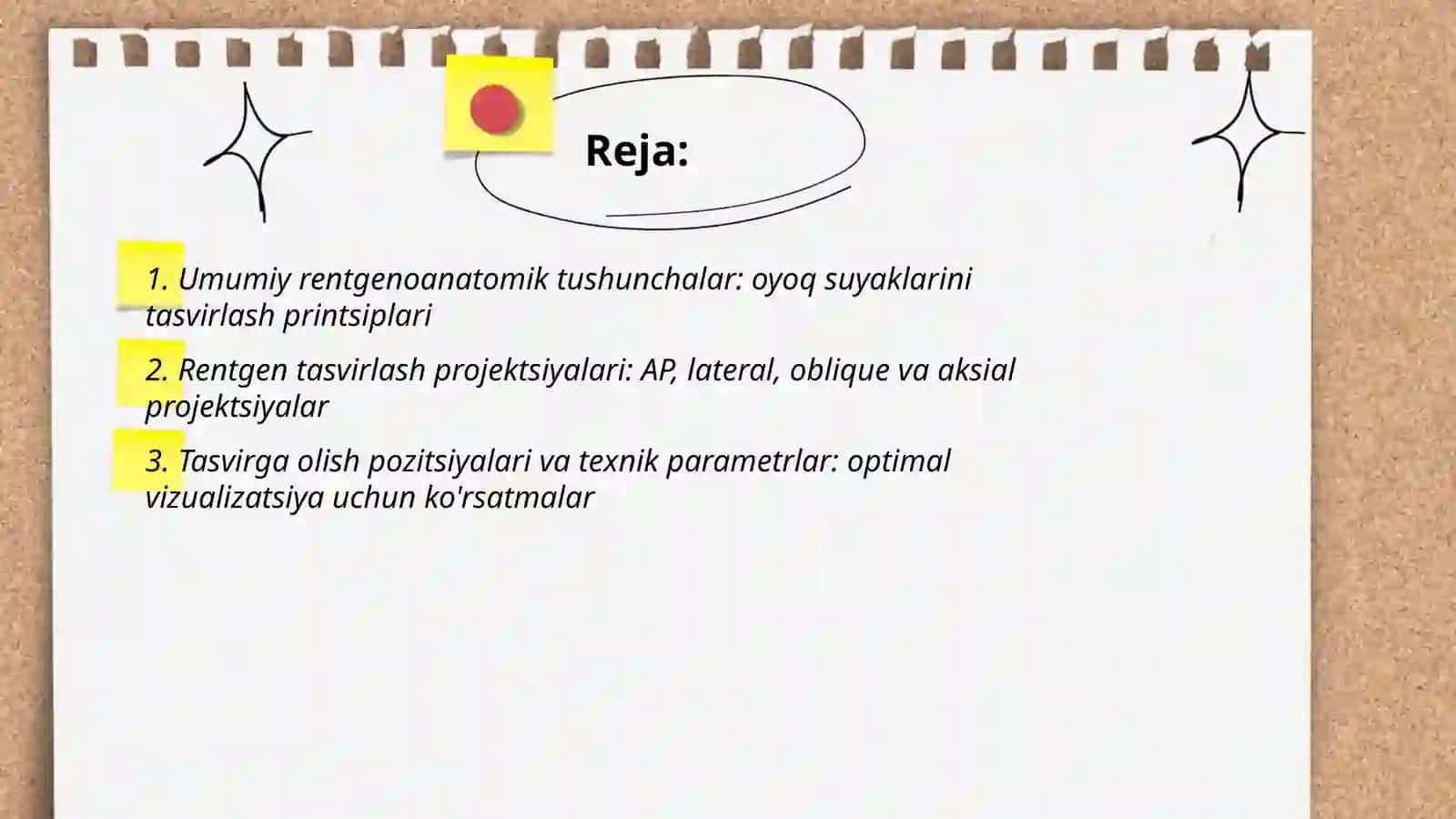 Oyoq suyaklarining rentgenoanatomiyasi 2