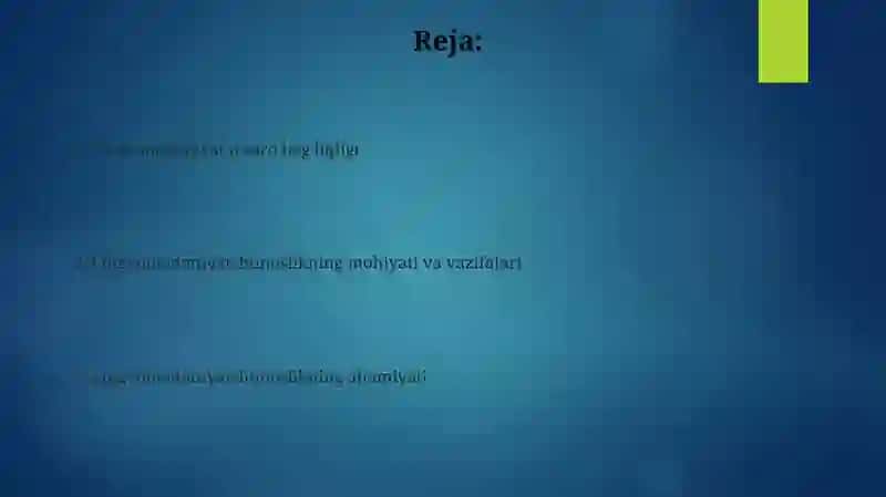 Til va madaniyat.Lingomadaniyatshunoslikning ōrni va ahamiyati 2