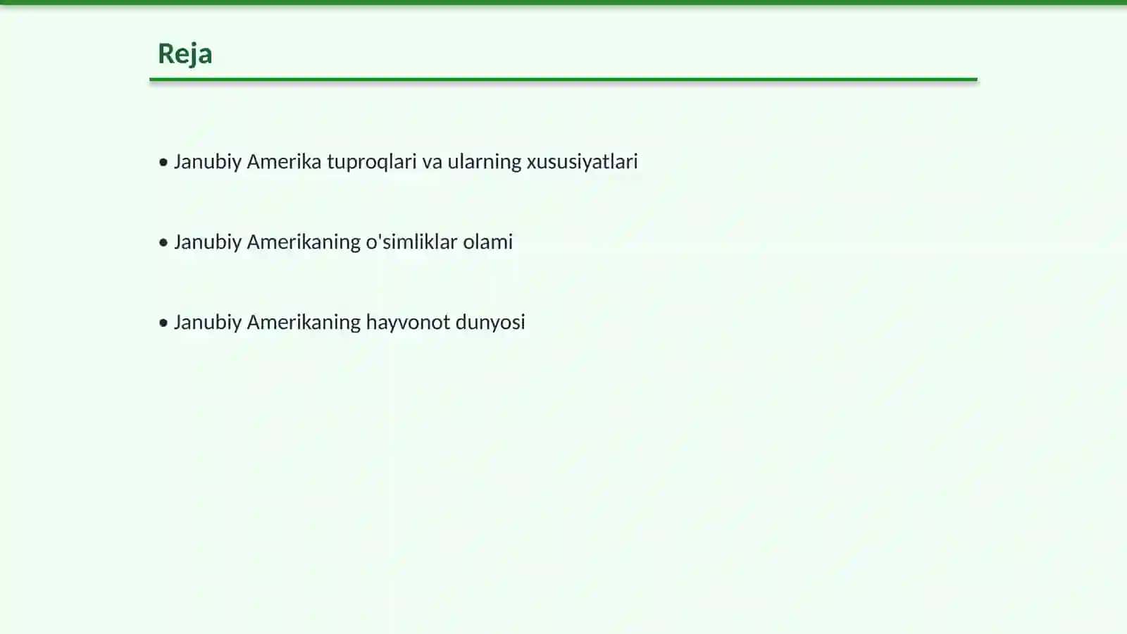 Janubiy Amerikaning asosiy tuproklari, oʻsimliklari va hayvonot dunyosi 2