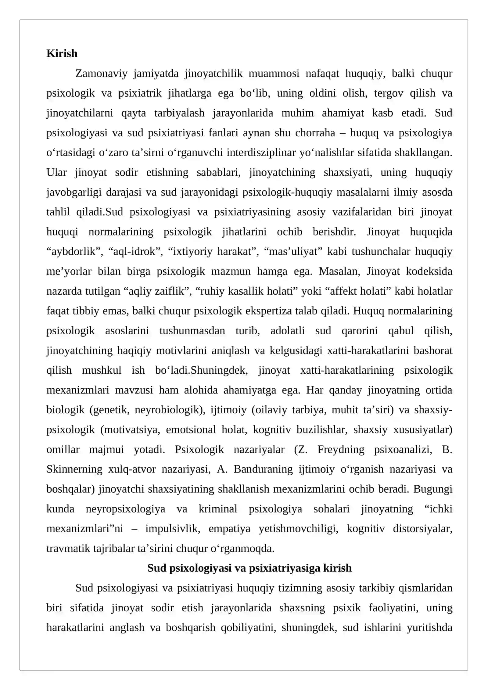 Jinoyat huquqi normalarining psixologik jihatlari 2