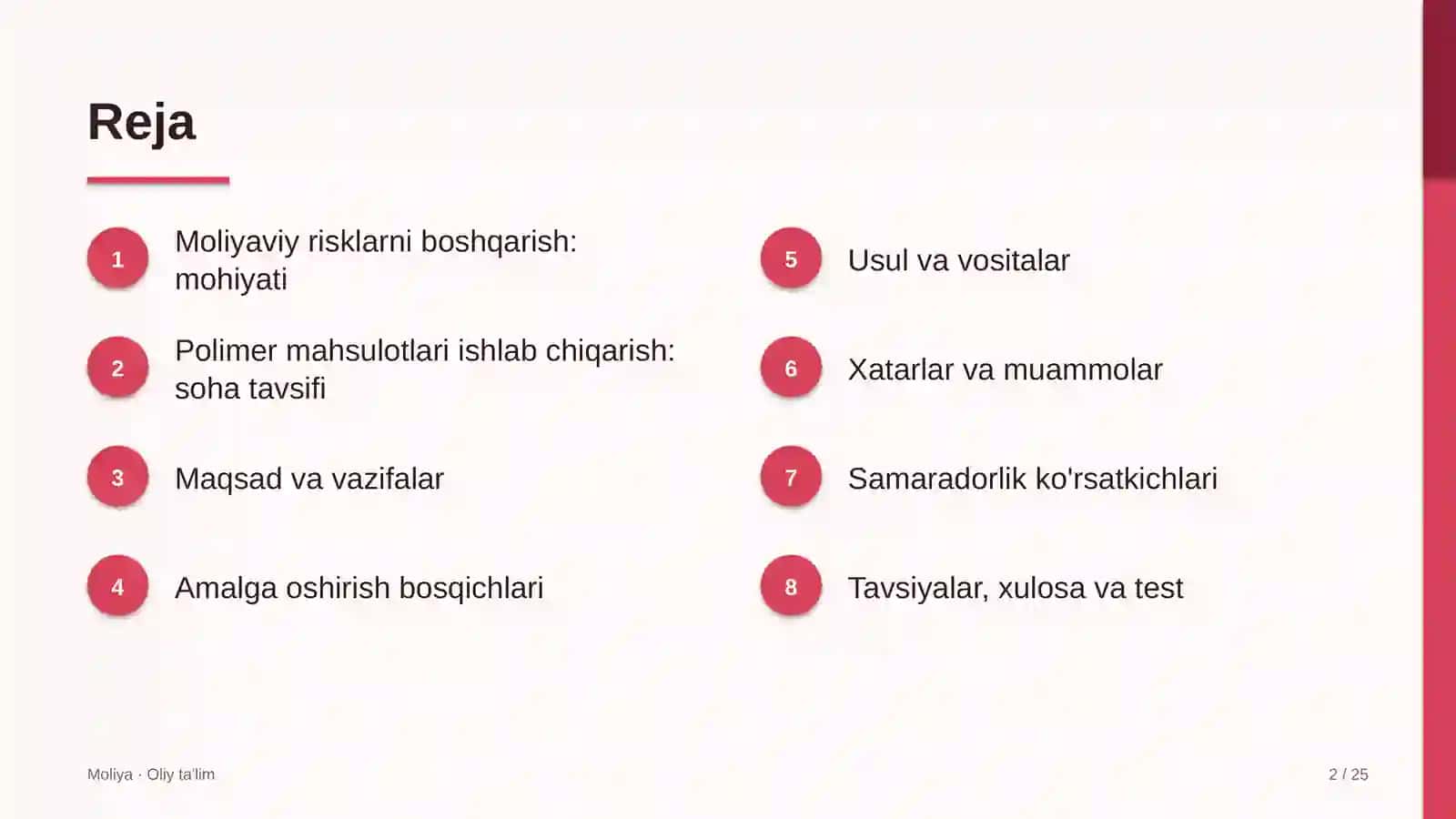 polimer mahsulotlari ishlab chiqarishda moliyaviy risklarni boshqarish 5475 2
