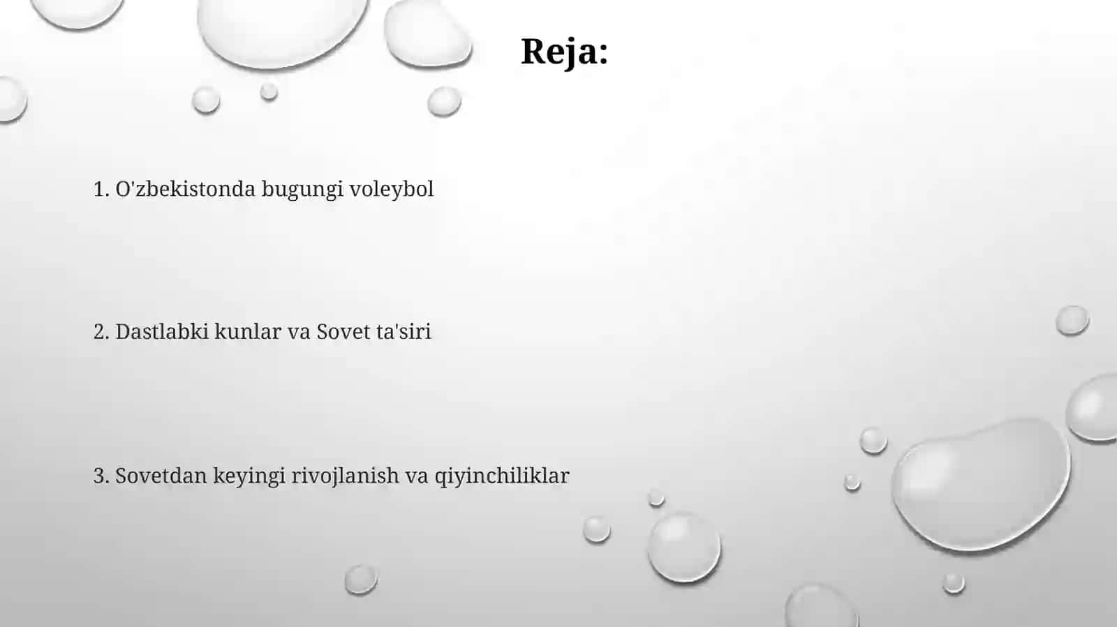 Voleybol tarixi va rivojlanishi O'zbekistonda 2