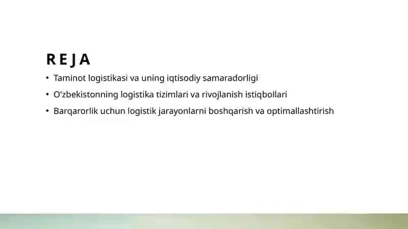 Taminot logistikasi 2