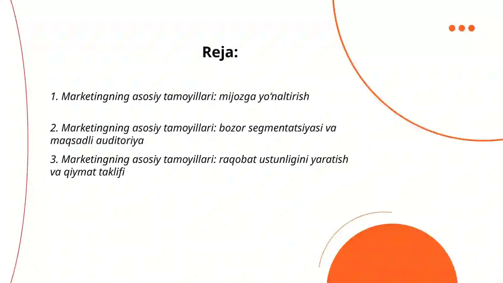 2-mavzu. Marketingning funksiyalari, vazifalari va tamoyillari 2