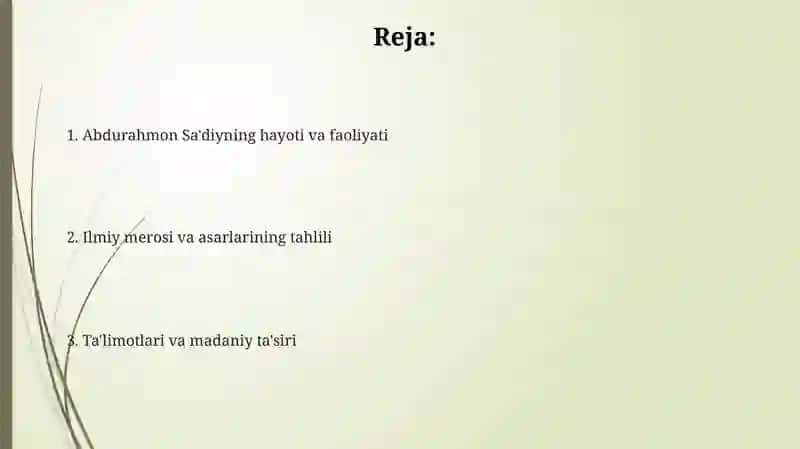 Abdurahmon Sa'diy 2