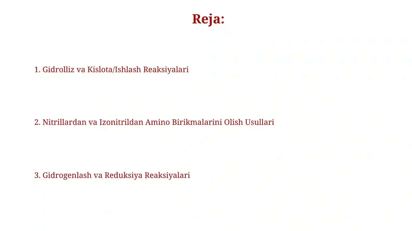 Nitrillar va Izonitrillar haqida umumiy ma'lumot 2