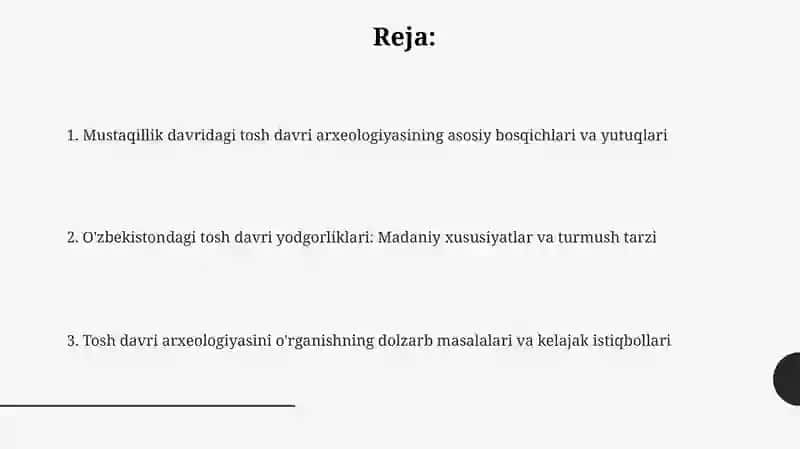 Mustaqilik davrida tosh davri arxeologiyasining o'rganilishi 2