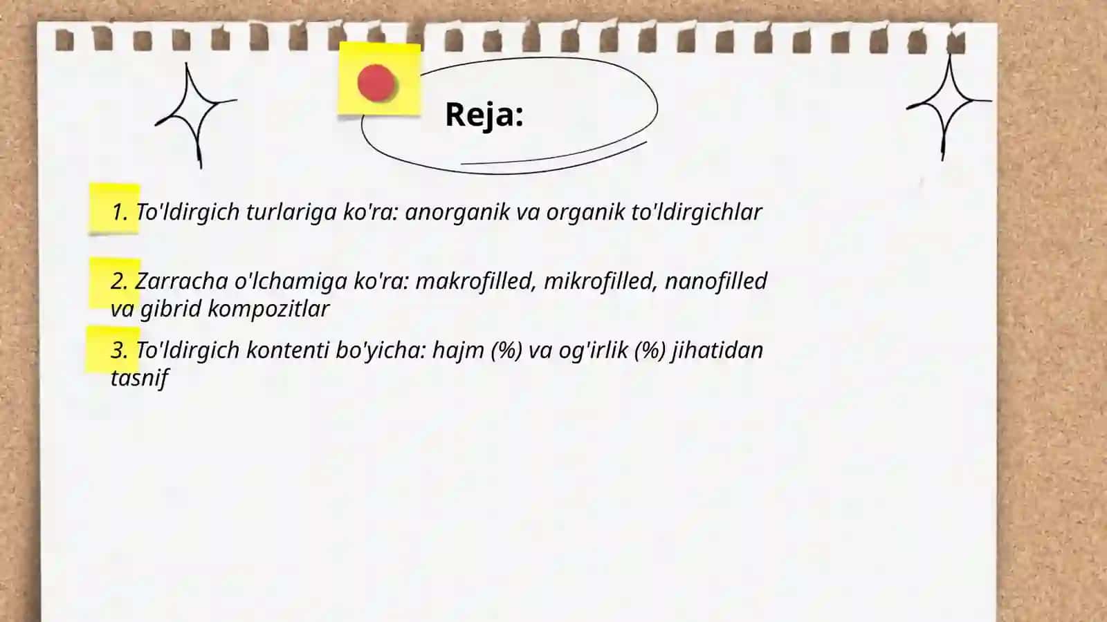 To'ldirgichli polimer plomba ashyolari tasnifi 2