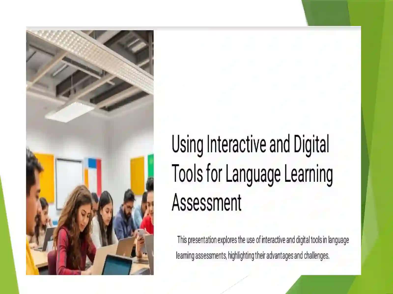 Interactive and Digital Tools for Language Learning 2