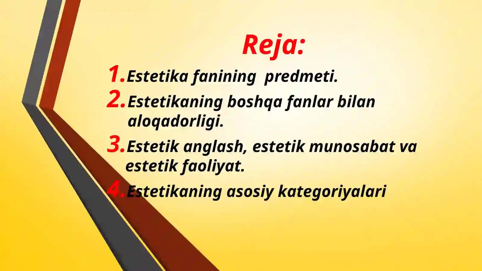 NAFOSAT FALSAFASI ESTETIKA 2