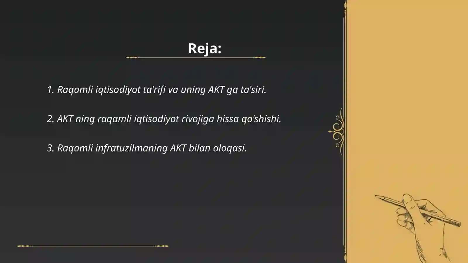 Raqamli iqtisodiyot va AKT o'rtasidagi o'zaro bog'liqlik 2