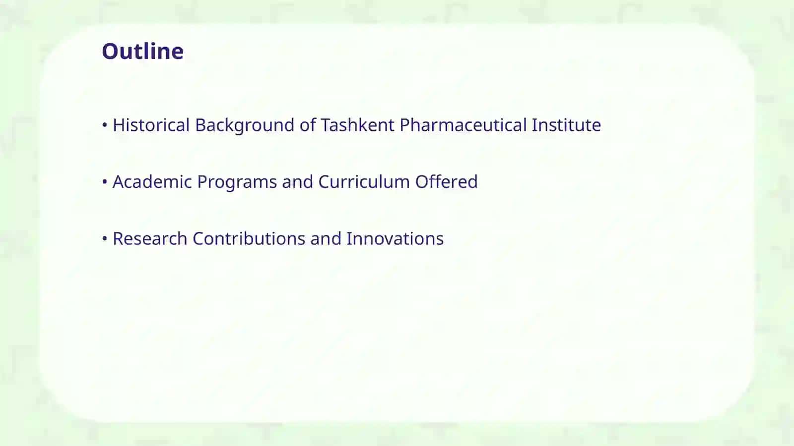 Tashkent Pharmaceutical Institute 2