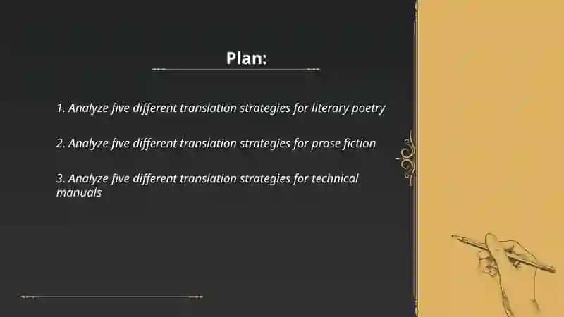 Different translation strategies analysis 2